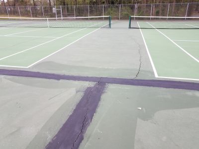 Tennis Court Refurbishing